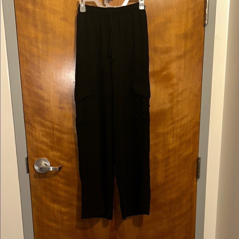 No Boundaries Black Textured Fabric